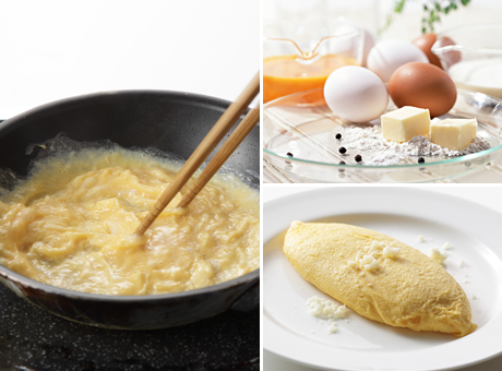 みんな大好き ふわふわオムレツ